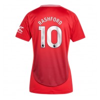 Manchester United Marcus Rashford #10 Heimtrikot Frauen 2024-25 Kurzarm